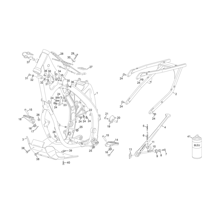 CADRE SHERCO 250 SE-F FACTORY 2026